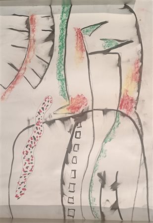 MONCADA IGNAZIO Palermo (Pa) 1932 Senza titolo 2008 Mista su cartoncino...