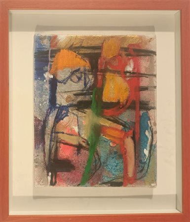 MOISO GIORGIO Cairo Montenotte (Savona) 1942 Senza titolo 2012 Olio su tela...