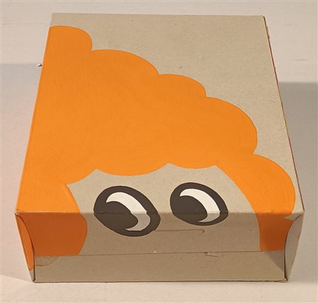 DAVE THE CHIMP Londra (Inghilterra) 1973 Senza titolo Mista su cartone...