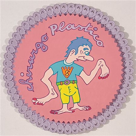 CASCAVILLA SERGIO Torino (To) 1966 Chirurgo plastico 2003 Acrilico su legno e...