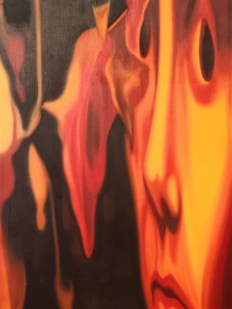 VESCOVI DANY Milano (Mi) 1969 Senza titolo 1996 Olio su tela...