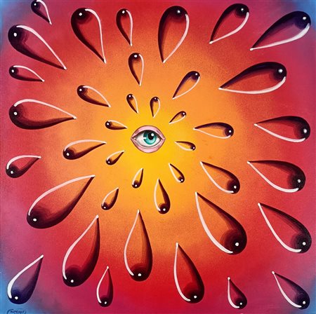 PLUMCAKE (PALLOTTA - RAGNI) Pavia (Pv) 2000 Big bang 2016 Acrilico su tela...