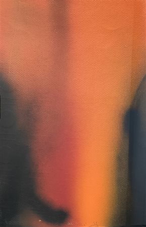 OLIVIERI CLAUDIO Roma (Roma) 1934 Senza titolo 1994 Olio su carta 30,00x20,00...