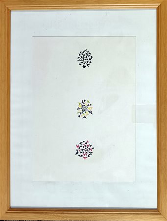 PARADISO ANTONIO Santeremo in Colle (Ba) 1936 Volo 1993 China colorata su...