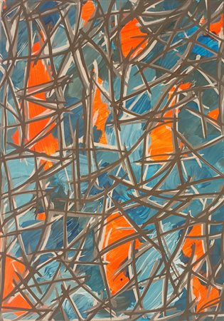 DE FILIPPI LEONIDA Milano (MI) 1969 Temporale 1994 Acrilico su tela...