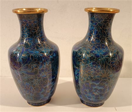 ANONIMO Anonimo (An) Senza titolo Coppia di vasetti cinesi (vintage) in...