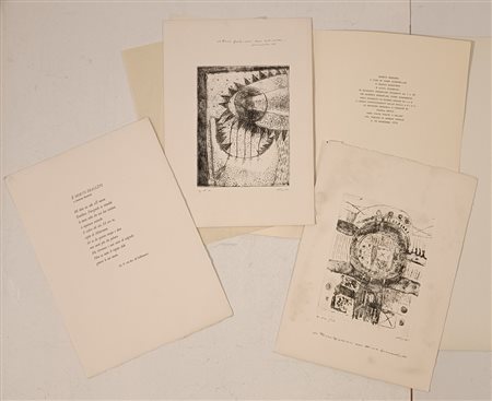 GHITTI FRANCA Erbanno (Bs) 1932 Il liuto di Gassire 1976 Cartella con 2...