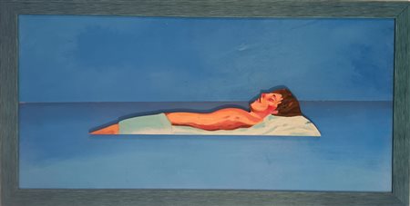 CARDILE ANDREA Firenze (Fi) 1940 Senza titolo 1998 Tecnica mista e collage su...