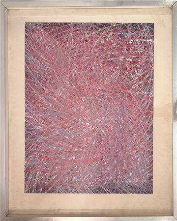 VAGHETTI RINO Milano (Mi) 1938 Senza titolo 1976 Acrilico su carta...