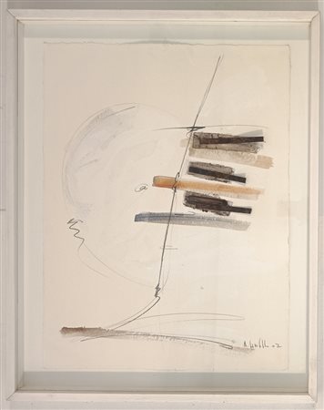 IEVOLELLA ANTONIO Benevento (Bn) 1952 Senza titolo 2002 Mista e collage su...