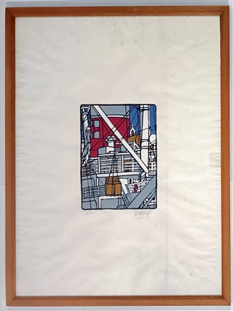 FIRMA INDECIFRATA N.D. ( -) 1900 Senza titolo 1971 Incisione acquatinta...