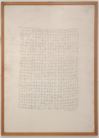 VAGHETTI RINO Milano (Mi) 1938 Senza titolo 1976 Mista su carta 70,00x50,00...