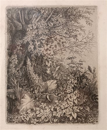 BLERY EUGENE Francia (Francia) 1805 Senza titolo Incisione acquaforte su...