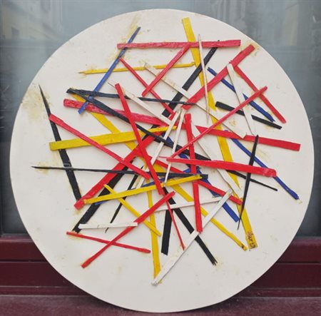 JELASSI MOKHTAR Latifa (Tunisia) 1964 Complicazione 2017 Mista su tavola...