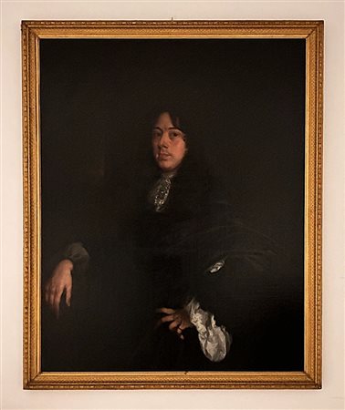 Justus  Sustermans (attribuito a) (Anversa , 1597  - Firenze , 1681) 
RITRATTO DI NOBILUOMO 
 114X92 s.c. , con cornice 125x102