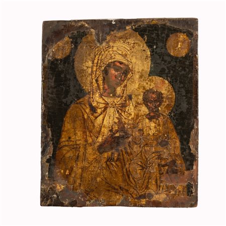  
Madonna con Bambino  XV sec
 cm 26,5 x 22