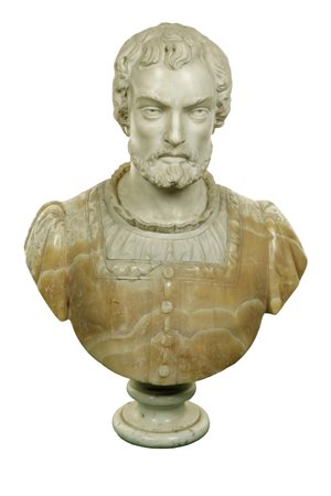  
Busto di Carlo V  XVII Secolo
Marmo e Alabastro 