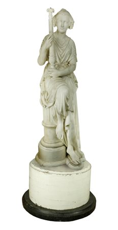  
Grande scultura Neoclassica in marmo bianco statuario  Fine XVIII inizi XIX sec
 