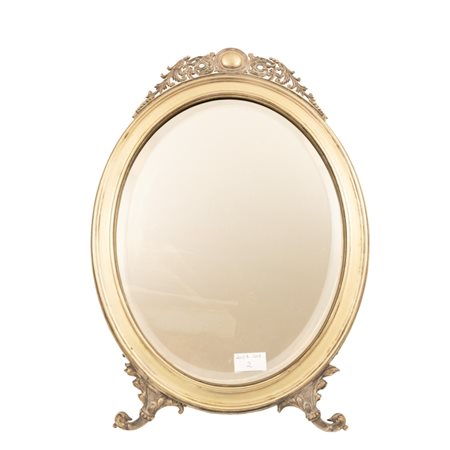  
Specchiera con cornice in argento 
 cm 53x36