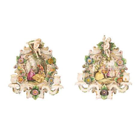  
Coppia appliques francesi XIX secolo
Ceramica cm 34x24