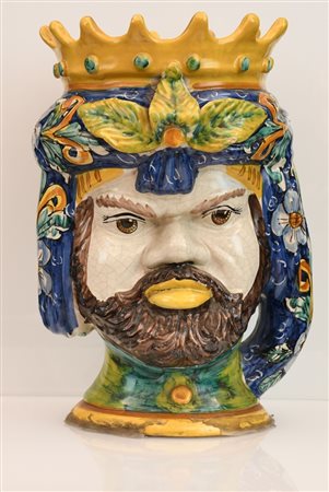  
Vaso Caltagirone XX secolo
Ceramica dipinta altezza cm 30