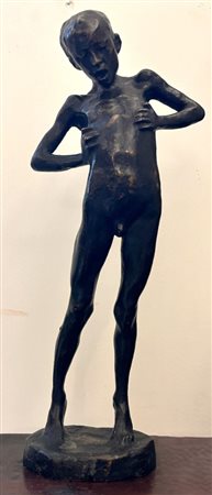  
Scultura in bronzo  XX secolo
Bronzo a patina nera 