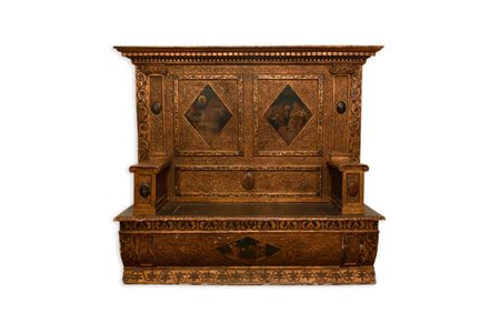  
Panca nunziale - Toscana 
 cm 161x189x55