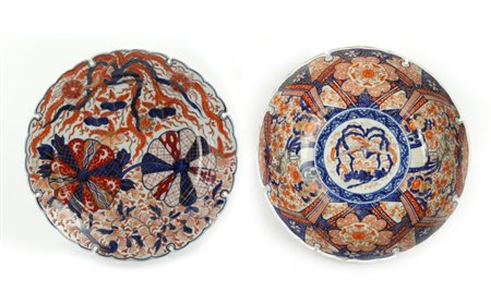  
Insalatiera e piatto da portata. Giappone XX secolo
 