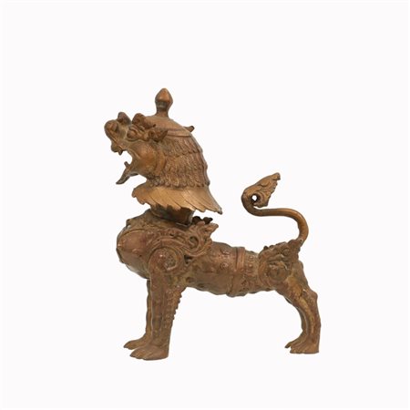  
CANE DI PHO fine XIX sec Cina XIX sec
 cm 29,5x24x11