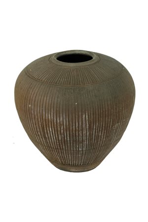  
Vaso in terracotta  
 44,5x47 cm.