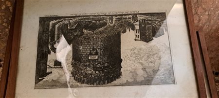  
Lotto di quattro incisioni su Roma rappresentanti rispettivamente: 
 cm 22,5x33,3; con cornice cm 25x36,5