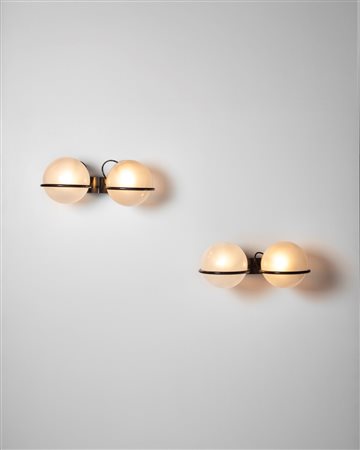 Gino Sarfatti - Coppia di lampade da parete, modello no. 237, 1959