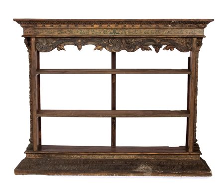  
Libreria dipinta italiana Luigi XVI Venezia, XVIII secolo
 Altezza x larghezza x profondità: 148 x 183 x 32 cm