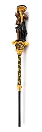  
Torciere italiano per processione, Luigi XV Lombardo-veneto, XVIII secolo
 Altezza x larghezza x profondità: 215 x 30 x 30 cm