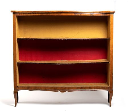  
Libreria a giorno italiana Luigi XVI Verona, XVIII secolo
 Altezza x larghezza x profondità: 96 x 108 x 24 cm