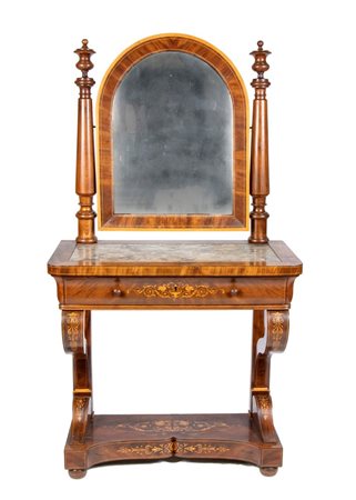  
Toletta francese Carlo X XIX secolo
 Altezza x larghezza x profondità: 166 x 89 x 48 cm