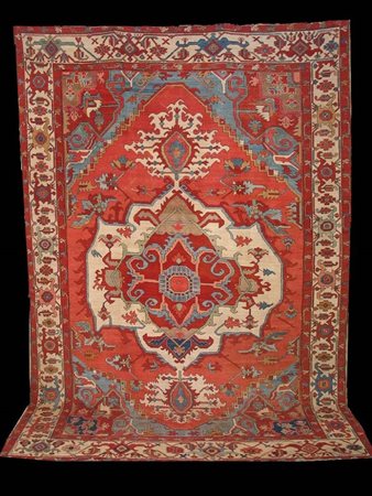  
Tappeto  Bakhshaish, Nord-Ovest Persia II metà XIX secolo
 Altezza x larghezza: 377 x 263 cm.