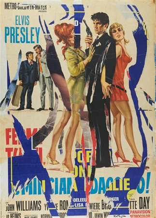 Mimmo Rotella (Catanzaro, 1918 - Milano, 2006) L'indagine di Elvis 2005...