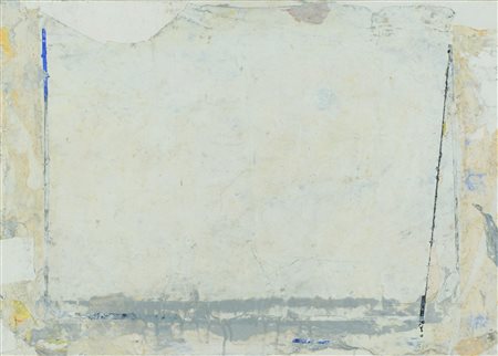 Rodolfo Aricò (Milano, 1930 - 2002) Superficie bianca 1996 Tecnica mista e...