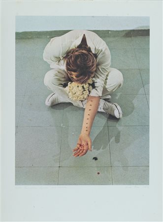 Gina Pane (Biarritz (F), 1939 - Parigi, 1990) Particolare azione sentimentale...