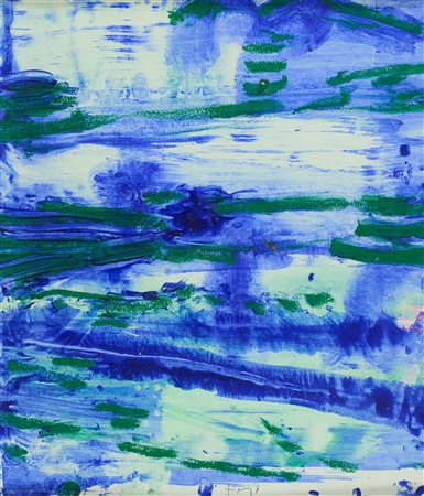 Giovanni Frangi (Milano, 1959) River 2014 Tecnica mista su carta cm. 58x50...