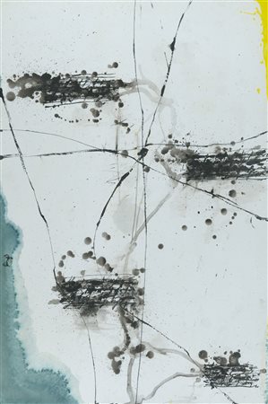 Alfredo Rapetti (Milano, 1961) Tessitori 2009 Tecnica mista su cartone cm....