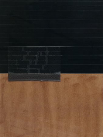 Carol Rama (Torino, 1918 - Torino, 2015) Luogo e segni 1975 Nastro adesivo,...