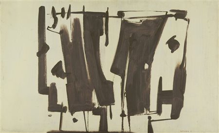 Pietro Consagra (Mazara del Vallo (Tp), 1920 - Milano, 2005) Fondo bianco...