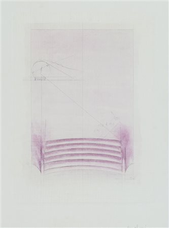 Agostino Bonalumi (Vimercate (Mi), 1935 - 2013) Progetto Metà anni '60...