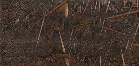 Arnaldo Pomodoro (Morciano di Romagna (Rn), 1926) Dalla serie sette frammenti...