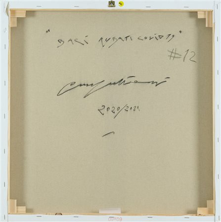 Omar Galliani (Montecchio Emilia (Re), 1954) Baci rubati / Covid 19 #12 2021...