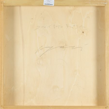 Omar Galliani (Montecchio Emilia (Re), 1954) Soltanto rose Tecnica mista su...