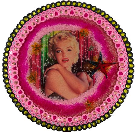 Omar Ronda (Portulla (Bi), 1947 - Biella, 2017) Marilyn iron frozen 2012...