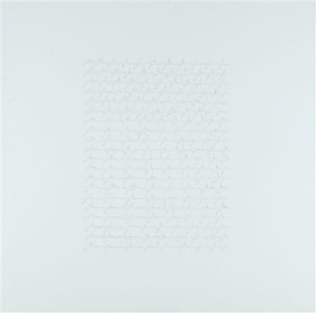 Alfredo Rapetti (Milano, 1961) Lettera aperta 2010 Acrilico su tela cm....